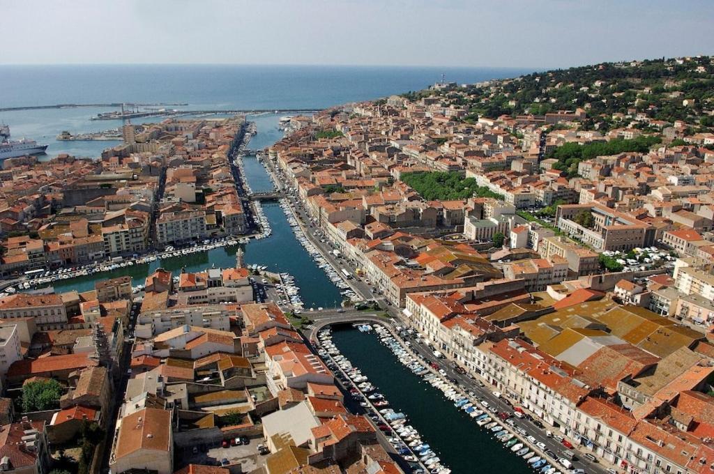 Hidden Gem Au Coeur De Sete & Vue Sur Mont St Clair公寓 外观 照片